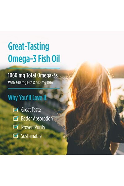 Nordic Naturals Arctic Cod Liver Oil, Orange - 16oz - 1060mg Omega-3s - Heart, Brain, Immunity - Non-GMO