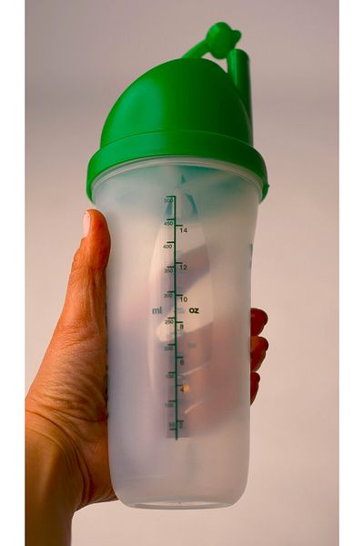 BulindaSHOP Flask Shaker Mixer Food Preparation Water Bottle Shake Preparation 650ml