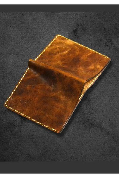 Safir Leather Elite Special Effect Minimal Δερμάτινο Πορτοφόλι