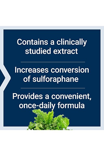 Life Extension Optimized Broccoli with Myrosinase, Liver & Detox, Bioavailable, Non-GMO, 30 Caps