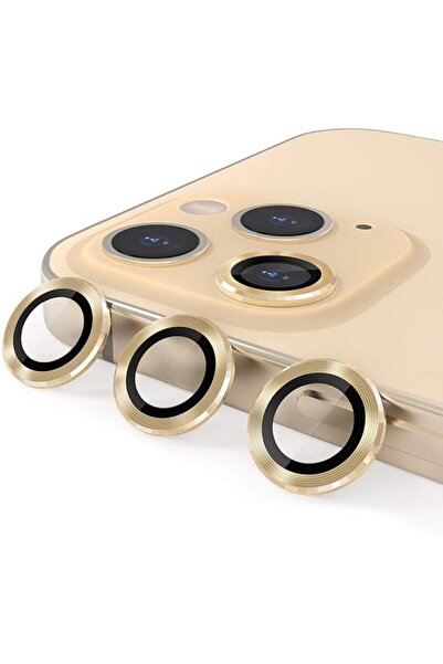 izzytech واقي عدسة الكاميرا ذهبي اللون فائق التحمل ومضاد للخدش متوافق مع هاتف...