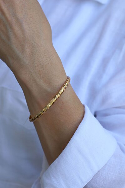 Yenigün Kuyumculuk Hediyelik Yatırımlık Baklava Model Altın Bilezik