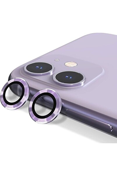 izzytech واقي عدسة الكاميرا بلون أرجواني فائق التحمل ومضاد للخدش متوافق مع ها...