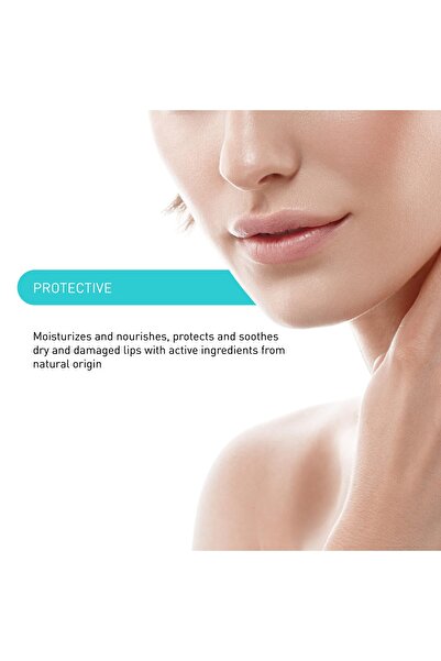 Embryolisse Protective Lip Balm with Shea Butter for Hydration, 0.16 oz.