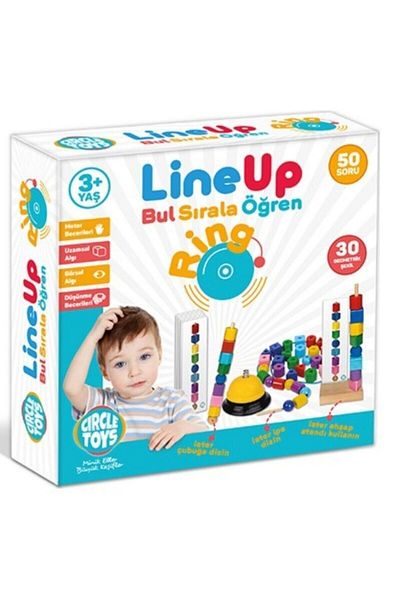 Circle Toys Find Sort with Bells - Stringing Beads Game