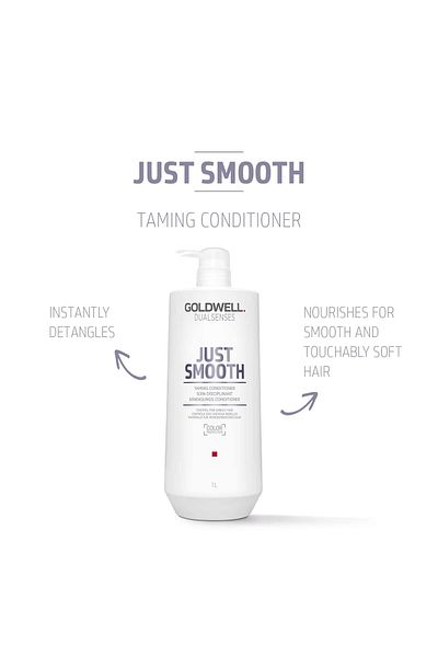 GOLDWELL Dualsenses Just Smooth Taming Anti-Frizz & Humidity Control Conditioner 1L