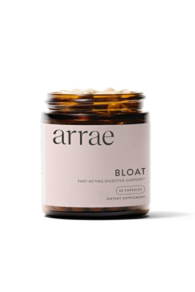 Arrae إنزيمات هضمية سريعة المفعول لتخفيف الانتفاخ والغازات بشكل طبيعي، 60 كبسولة