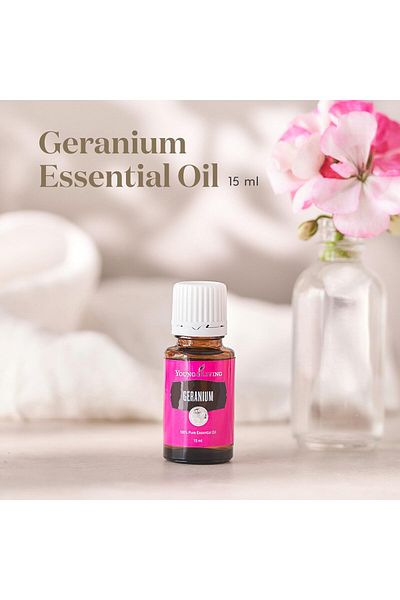 Young Living Essential Oils Geranium Essential Oil 15ml by Young Living Essential Oils