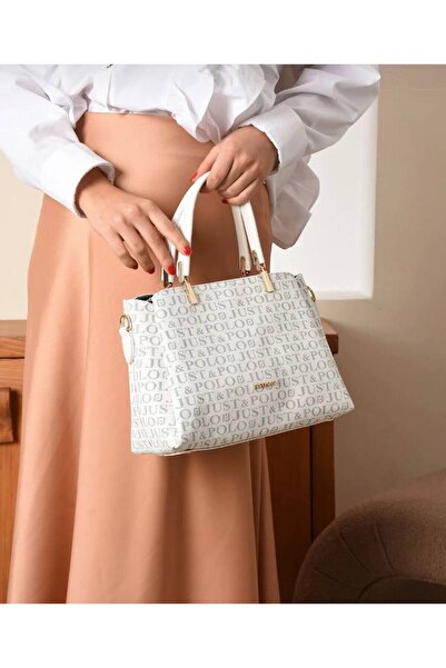 Just Polo JUSTPOLO الأصلي حرف واحد فقط مطبوعة حقيبة محفظة البدلة TYC0TK2120