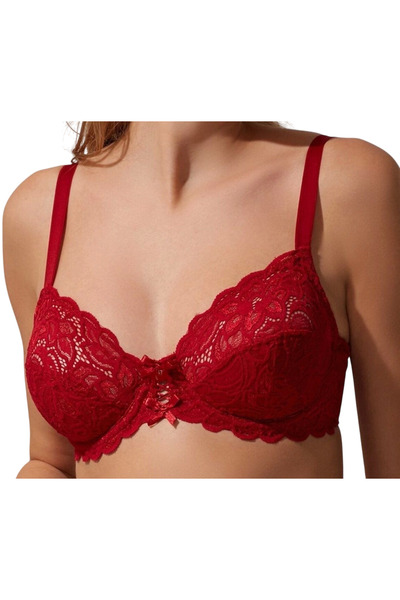 Nurteks 1050 Women's Underwire Lace Gathered Bra