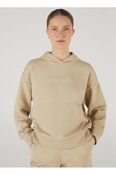 SKECHERS W Essential Hoodie Sweatshirt S242111 Дамска суитшърт с качулка BEJ