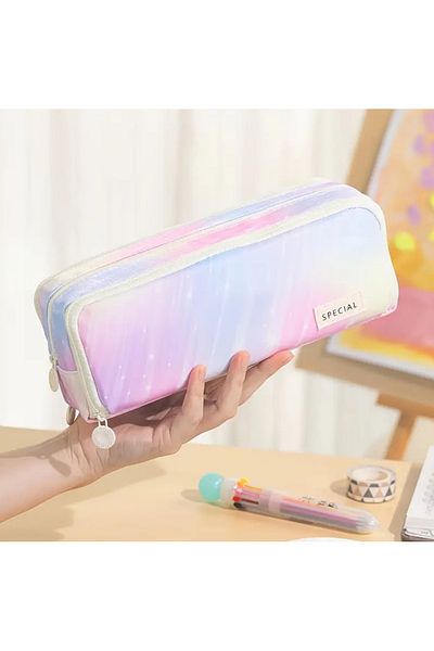Kawai Angoo 3 Compartment Large Capacity Galaxy Pen Holder
