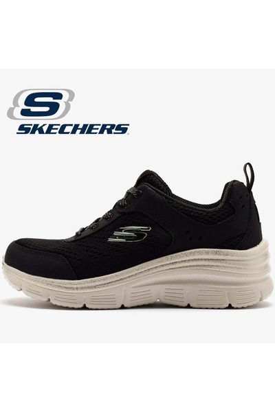 SKECHERS حذاء رياضي فاشن فيت 896294TK للجنسين باللون الأسود