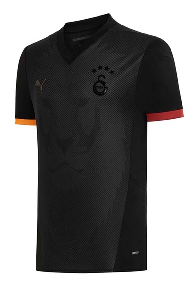 Puma Galatasaray S.K. Limited Edition Siyah Forma 25/26 4. Forma 5 Yıldızlı E...