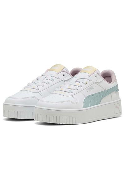 Puma Carina Street Lacey Jr 400884 -01 Women's Sports Shoes White