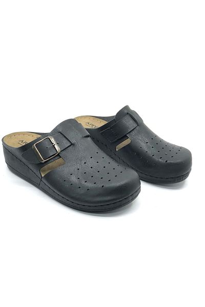 Kids Club Shoes Aryan 09-255 D.r Recomandat Papuci ortopedici pentru femei NEGRI