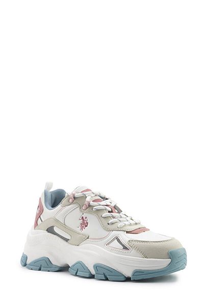 U.S. Polo Assn. Pantofi sport de damă ALBI KALISTA 5FX