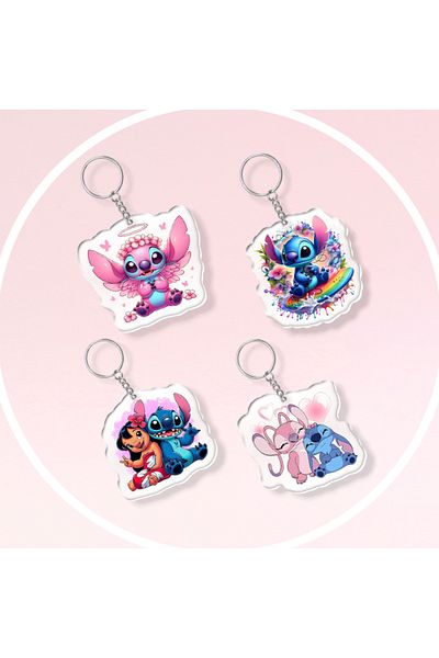 NB market Stich Lilo Angel Switching Bag Séru 4 Pieces Flex Unbreakable Set