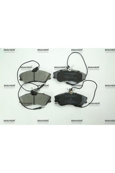 MAHER Brake Pads Berlingo 96-08 / Partner 96-08 / 306 93-02 Front with Clips Mhr-00524