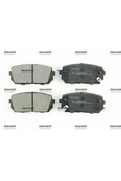 MAHER وسادة فرامل خلفية MHR-00477 لسيارات هيونداي إكس-35 10-15 / توسان 15-18 / سوناتا 09-11 (بدون فتحة زنبركية)