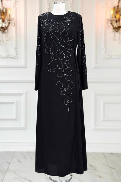 TRENDTESETTÜR ΓΥΝΑΙΚΕΙΟ ΜΑΥΡΟ ΦΟΡΕΜΑ ΒΡΑΔΙΝΟ ΦΟΡΕΜΑ T 1531
