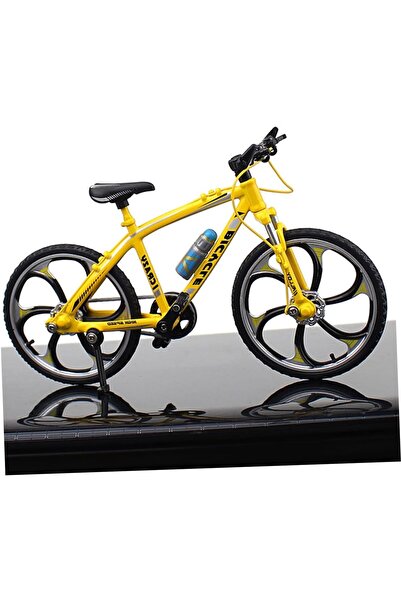 Mıncır Shop Mini Dağ Bisikleti Oyuncak Figür - Mini Pedallı Metal Bisiklet 1:10