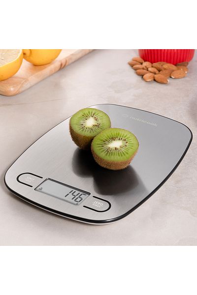 Nutricook Digital Kitchen Scale Eko, 5Kg Capacity, Stainless Steel Food Scale For Baking And Cooking