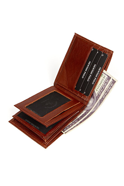 Newish Polo Men's Genuine Leather Wallet and Card Holder