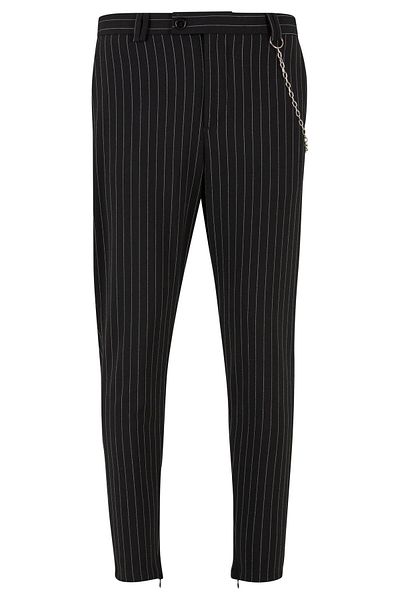 2Y STUDIOS 2Y Cropped Pants Nadelstreifen
