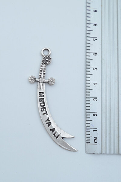 Bu Farklı Güç ve Anlamın Sembolü: Zülfikar Kılıcı Kolye Deri İp Detaylı