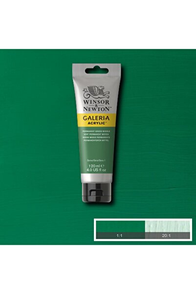 Winsor Newton Winsor & Newton Galeria Akrilik Boya 120ml Permanent Green Midd...