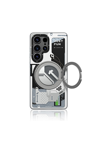Youngkit Galaxy S25 Ultra Kılıf Magsafe Uyumlu Youngkit 360 Standlı Starship ...