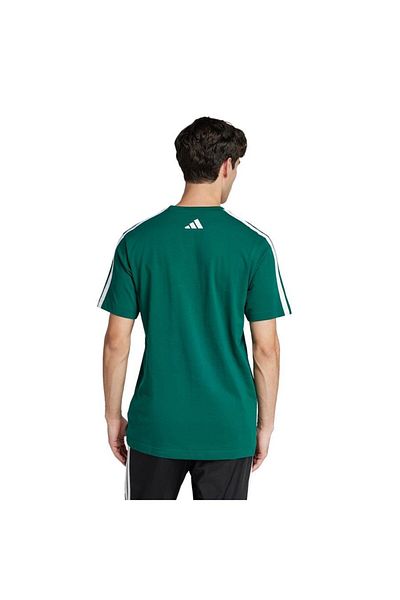 adidas Ανδρικό πράσινο γραφικό μπλουζάκι (κοντό μανίκι M C Colleg Tee Jj3869
