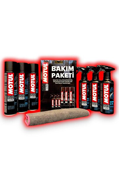 Motul Motosiklet Tezmizlik ve Bakım Seti