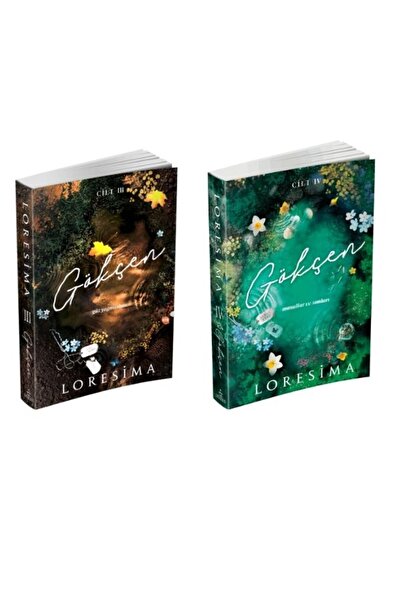 Ephesus Yayınları Gökçen 3 ve 4 Güz Yağmurları - Masallar ve Sonları Karton Kapak 2 Kitap Set Loresima