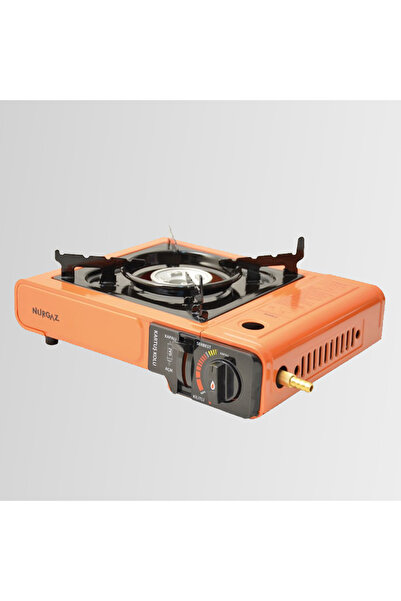 NURGAZ NG 501-TR Portatif Kamp Ocak Çakmaklı (Kartuş & Piknik Tüpe Uygun) Taş...