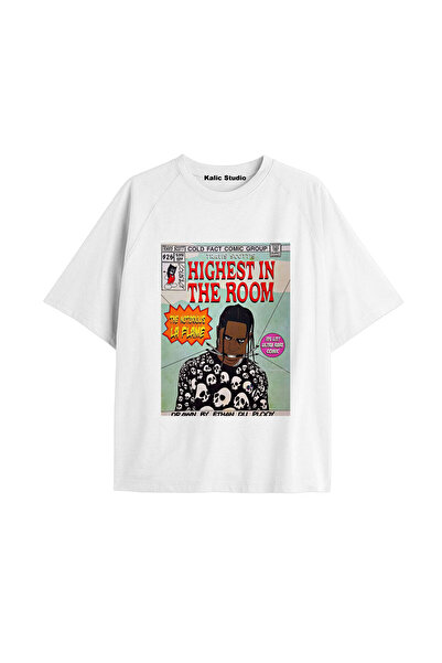 Kalic Studio تي شيرت ترافيس سكوت أستروورلد للجنسين