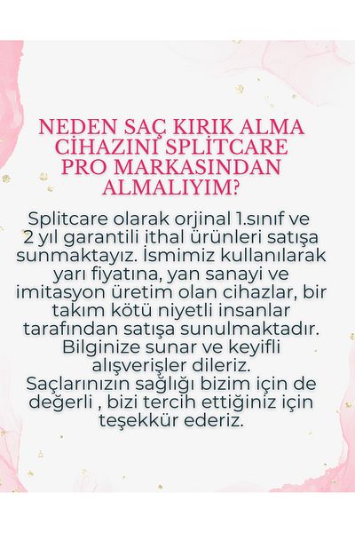 SplitCare PRO Hair Broken Removal Device - Gift Machine