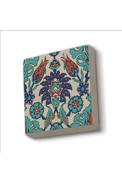 Sadrazam Moscheea lui Nutsade Moscheea chinezească Umü Gülsüm Magnet din piatră naturală imprimat 5x5 Kd-32