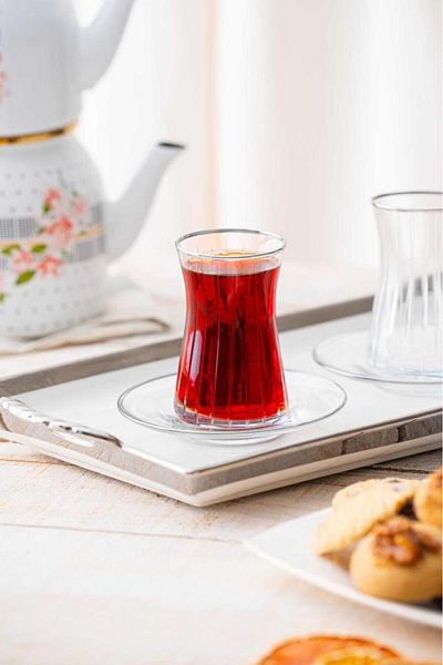 ACAR Louisa Silver 12 Piece Tea Set Hms-06749