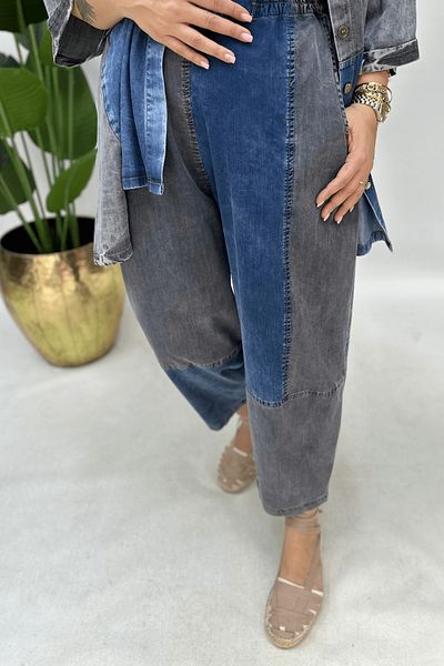GÖKSEL Double Colored Slim Jeans