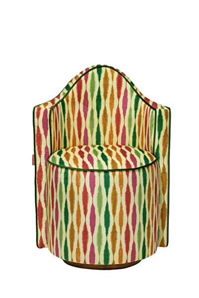 NOCCASA Sırt Destekli Renkli Puf