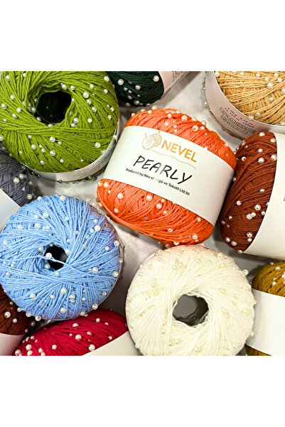 NEVEL Pearly İncili Koton İp