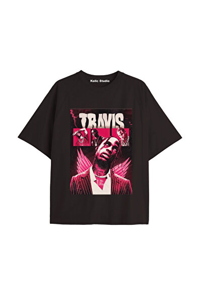 Kalic Studio تي شيرت ترافيس سكوت أستروورلد للجنسين