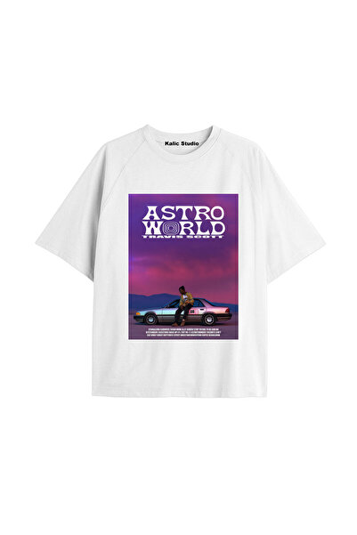 Kalic Studio تي شيرت ترافيس سكوت أستروورلد للجنسين