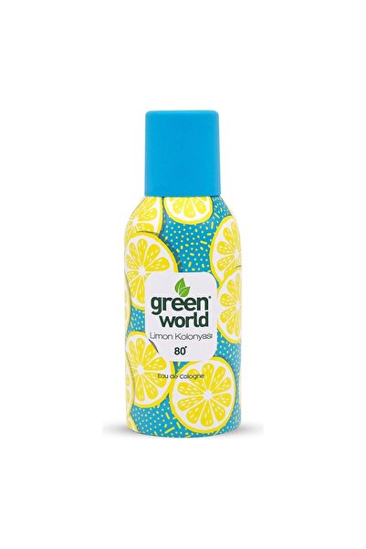 Green World 150ml Aerosol Kolonya Limon
