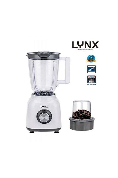 LYNX Blender with Grinder 1.5L 400W NL-BL-4101 - White