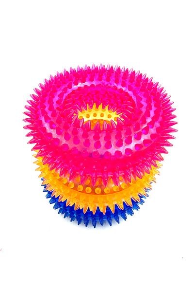 Tasma Market Set of 3 XL Teether Toys with Caterpillar Caterpillar Sound