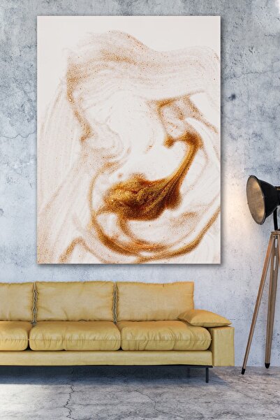 Hediyeler Kapında Art & Powder Soyut Kanvas Tablo 70x100