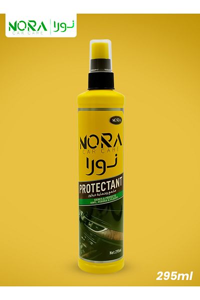Nora Car Care Protectant - Shines & Protects Vinyl, Rubber & Plastic, 295ml - UV Protection & Gloss